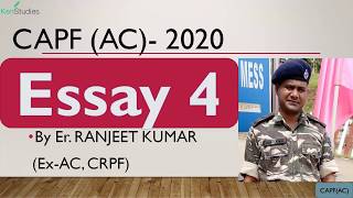 #CAPF(AC) 2020 #Essay Lecture 4 #Renewable#Energy