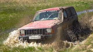 В чём сила Jeep? Топи, ломай, проезжай. Самая жесть в болотной авантюре. Бездорожье 2018