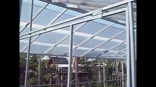 Теплица на ЛЕТО 4*12 метра. Поликарбонат. Металлический профиль.