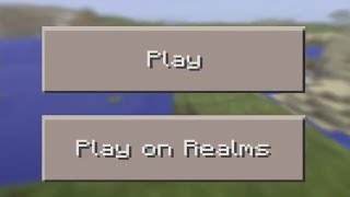 Secret Realms Button In Minecraft Pocket Edition!