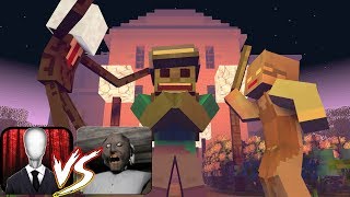 MONSTER SCHOOL GRANNY VS SLENDERMAN
