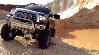 Tamiya High-Lift Toyota Tundra - 1st testdrive