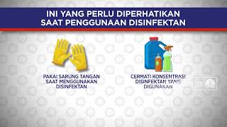 Ini Yang Perlu Diperhatikan Saat Penggunaan Disinfektan