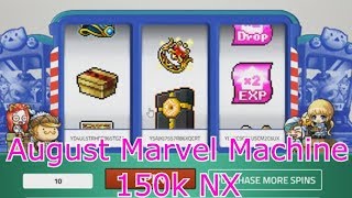 [Maplestory] August 2017 Marvel Machine. Pay to win 5k NX worth of goodies.