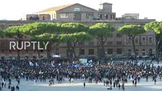 Italy: Protesters rally in Rome against new COVID ‘Green Pass’ requirement