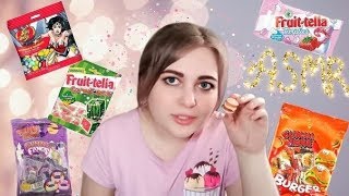АСМР итинг Мармелад ? шепот ASMR мукбанг обзор мармеладок ?
