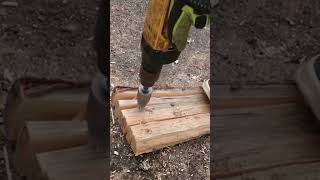 Best Way To Split Kindling ???? ???? #shorts