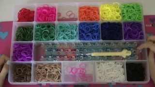 How I/To Store Rainbow Looms (Collection+ Organize+Storage)