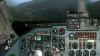 il-86 landing. FS2004.