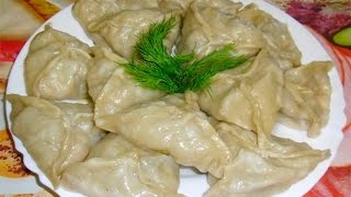 Самые вкусные и очень сочные манты с тыквой и картофелем