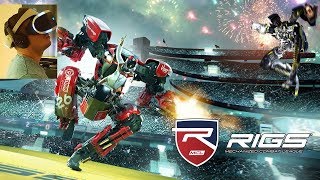 RIGS на русском . VR игра. Виртуальная реальность. Донат в описании.