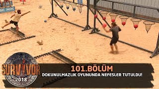Survivor 2018  | 101. Bölüm |  Dokunulmazlık Oyununda Nefesler Tutuldu!