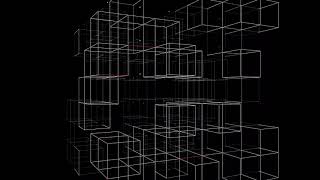 4K FREE VJ FOOTAGE ⎥CUBE ARRAY ⎥ BY MORE MOTION