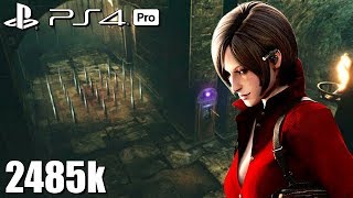 Resident Evil 6 PS4 Pro NO MERCY 2485k Catacombs Ada 60fps