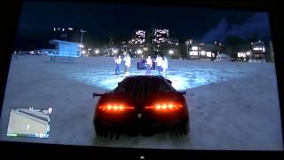 GTA 5 Grand Theft Auto Beach Campfire "Accident"