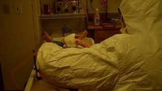 The making of Eva's Embalming Coloquim Movie:  "2nd Wash of Body Post-Embalming" FILE0050