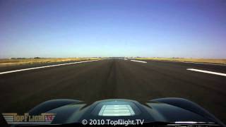 Vette vs Jet - raw Corvette ZR-1 roof POV footage