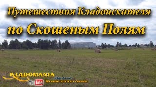 Путешествия кладоискателя по скошенным полям. Поиск монет на скошенных полях