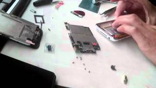 3gs замена батареи и разговорного динамика