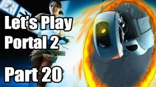 Let's Play Portal 2 - Part 20 - Deformed Cubes
