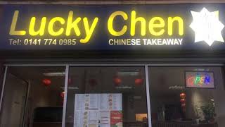 The lucky Chen Chinese Takeaway Glasgow