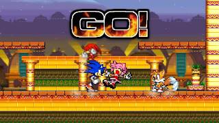 ssf2 mod sonic battle extra, Sonic4ever Battle and undertale stage