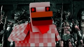 Let's Play Minecraft AVP [S3E12] Predator Chicken
