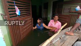 India: Ganga, Yamuna overflow bring floods to Uttar Pradesh