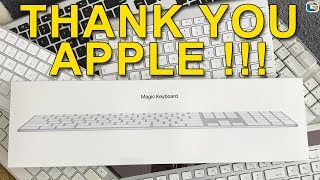 Apple Magic Keyboard with Numeric Keypad Review - AT LAST !!!
