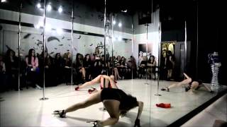 Групповой   pole dance exotic Красная шапочка