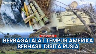 Militer Rusia Laporkan Temuan Senjata, Amunisi hingga Lapis Baja Ukraina yang Hancur