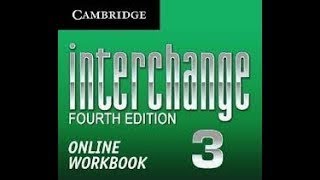Interchange 3 4th edition Workbook answers units 1 5