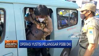 Operasi Yustisi Tindak 55 Ribu Pelanggar PSBB DKI Jakarta