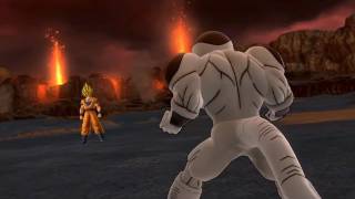Dragon Ball Z Ultimate Tenkaichi - PS3 / X360 - Goku Vs Frieza Gameplay Video