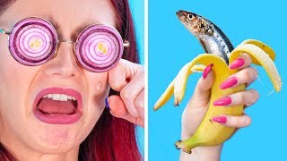 13 Funny Food Pranks! Prank Wars!