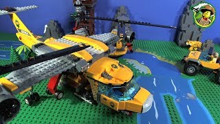 LEGO Jungle Air Drop Helicopter Mini Movie Stop Motion