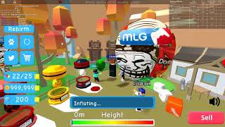 Roblox Balloon Simulator|GITCHED THE GAME LOL