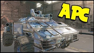 Crossout - TOW APC! Tow + Pyre + MG! - Update - Crossout Gameplay