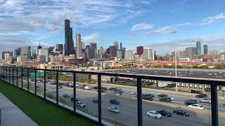 Chicago Skyline, seen from Dan Ryan Expressway