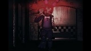 FNAF 2 3D Free Roam, Overnight 2 REBOOT CHASED BY 3D BONNIE!