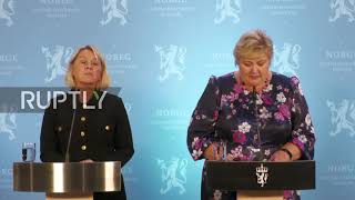 Norway: PM Solberg gives statement on "horrifying" Kongsberg attack
