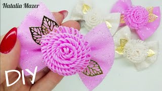 ?ТАКАЯ НЕЖНЯТИНА❤️БАНТИКИ ИЗ ФОАМИРАНА С ЗЕФИРКАМИ/DIY NATALIA MAZER