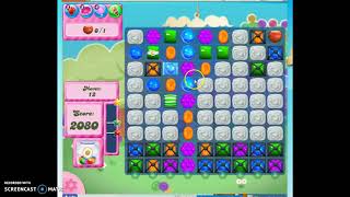 Candy Crush Level 55, Audio Talkthrough, 2 Stars 0 Boosters