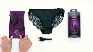 Fifty Shades Freed Body Bloom Remote Control Vibrating Panty