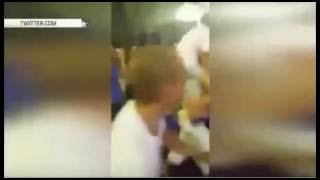 Грузовик едет сквозь толпу в Ницце кадры теракта 14.07.2016