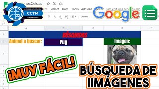 ????️ ¿Cómo insertar imágenes en celdas? | Buscar imágenes | Google sheets | Hojas de cálculo