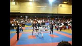 WUKF 4th WORLD KARATE CHAMPIONSHIPS 2012 Novi Sad - Amitrano Alfredo Final (juniores -65Kg)