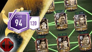 Full Icon Squad in FIFA Mobile 19! 95 Pele! Massive 300 Million Coin Shopping Spree!