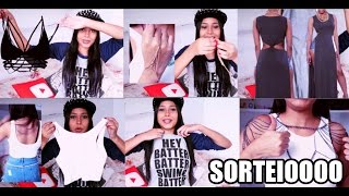 Recebidos roupas e acessórios + sorteio