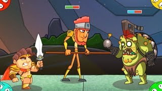 ? ЛЕГЕНДА против ЗОМБИ #4 ИГРА мультик про Рыцаря для детей
